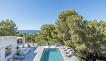 Resa Estates Ivy Cala Tarida Ibiza  luxe woning villa for rent te huur house house drone.png